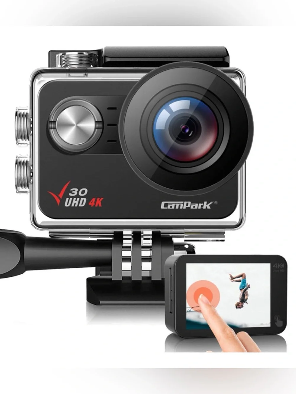 NWT! Campark 4K Action Camera Set